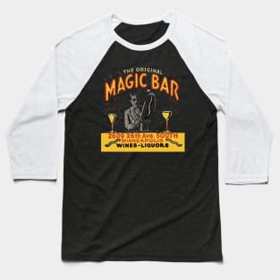 Magic Bar Lounge Baseball T-Shirt